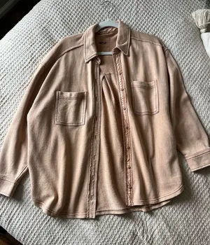 Aerie Boyfriend Button Down thumbnail 1