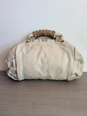 Vintage 80s Structured Doctor Bag Croc Embossed Leather Chunky Statement Purse thumbnail 6