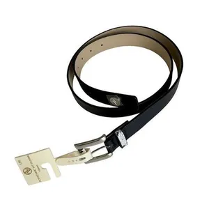 Adrienne Vittadini Black and Silver Belt Snakeskin Detail Size Large/XL thumbnail 1