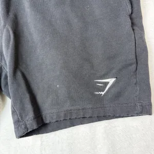 Gymshark Training Shorts 6" Black Elastic Waist Logo Gym Running Women's S thumbnail 3