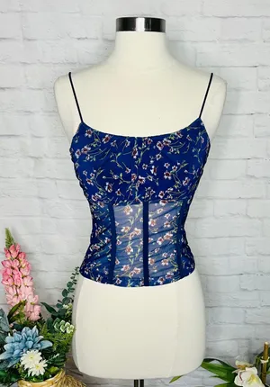 Boutique Mesh Floral Cami thumbnail 1