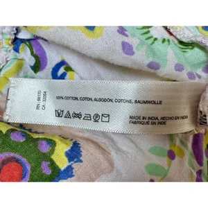 Lilka Anthropologie Floral Cotton Flowy Shorts XS High Rise Boho Multicolor thumbnail 5