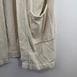 Barefoot Dreams CozyChic Ultra Lite Cardigan Womens XS Sand Dune Long Vest 497 thumbnail 3