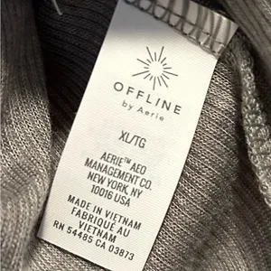 Offline By Arie Light Weight Ribbed Crop Top XL NWT thumbnail 4