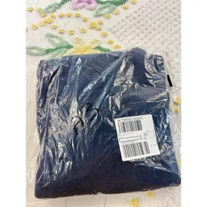 Denim & Co Navy Blue Sequin Shimmer‎ V-Neck Knit Sweater Womens M NWT A670650 thumbnail 9