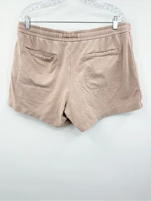 Athleta Farallon Heathered Short Blush Pink/Beige Size‎ 16T thumbnail 3