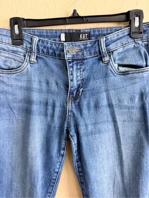 Kut from the Kloth Women's Skinny Jeans - Blue Denim thumbnail 2