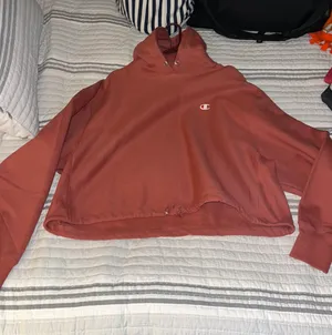 Champion Oversized Cropped  Hoodie thumbnail 1