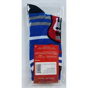 Rock Guitar Crew Socks Women's One Size Pink Floyd Fender Iron Maiden Lot/4 New thumbnail 10
