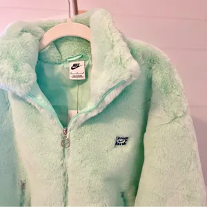 Nike Sportswear Icon Clash Full Zip Jacket Mint Green‎ Size M thumbnail 2