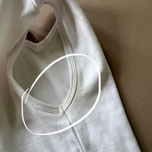 Zara Ribbed V-Neck Tank thumbnail 5