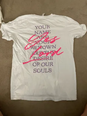Passion Music Shirt White Size M thumbnail 2