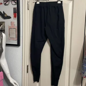 Alphalete‎ Black Pro Elite Premium Joggers Athleisure Cozy loungewear rest day thumbnail 5