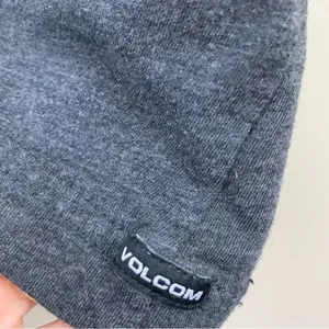 Volcom Modern Fit Logo Gray/Yellow Short Sleeve T-Shirt thumbnail 3