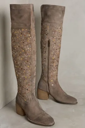 Anthropologie Seychelles Studded Boots NEW size 8 western thumbnail 1