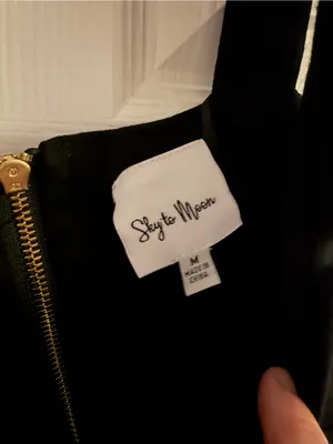 Sky to Moon NWOT Little Black Dress thumbnail 5