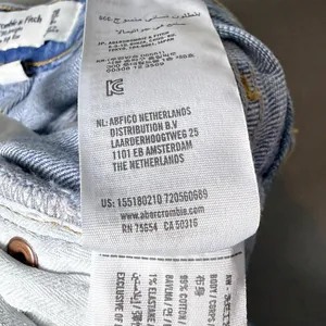 Abercrombie Womens Curve Love The 90’s Straight Ultra High-Rise Jeans 28 thumbnail 8