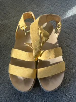 Yellow Platforms Sandals thumbnail 4