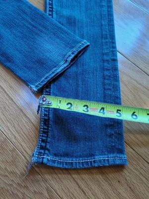 Rock Revival Jasmine Skinny Blue Jeans Womens Sz 26 (26x31) Stretch Rhinestone thumbnail 7