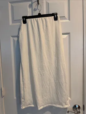 A New Day White Midi Wrap Skirt Size XS thumbnail 3