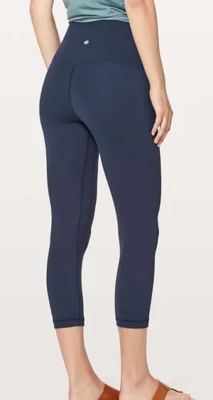 Lululemon Align Crop 21" True Navy thumbnail 1
