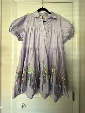 Altard State Purple Dress with Sequins thumbnail 1