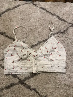 Floral Cropped Aeropostale Top thumbnail 2