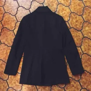black pea coat thumbnail 2