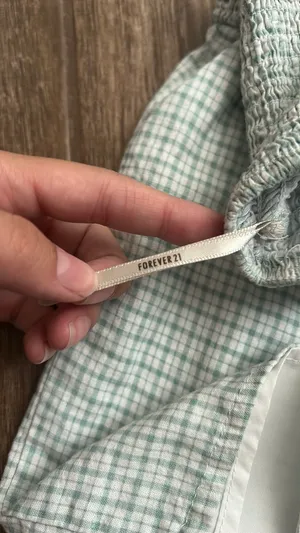 Forever 21 Romper Blue White thumbnail 4