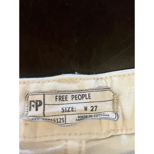 Free People Distressed Skinny Jeans Womens 27 White Slim Stretch Denim thumbnail 7