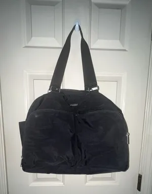 Baggallini Fifth Avenue Weekender Tote Travel Bag with Blue Lining thumbnail 1