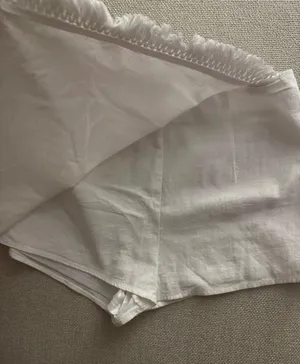 White Skort Size L thumbnail 2