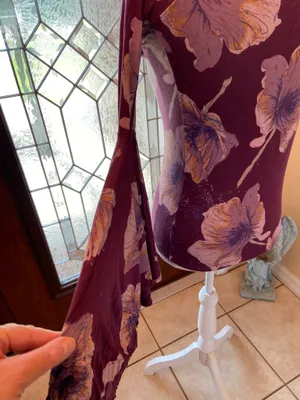 Free People Birds of Paradise Wine /purple Color Top size SP thumbnail 8