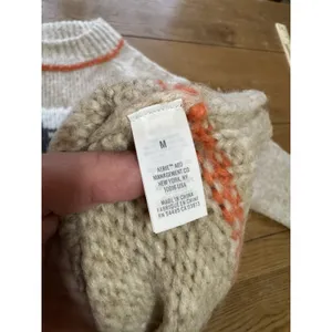 NWT Aerie Knit French Bulldog Sweater Women Size Medium Stretch Soft Fall Comfy thumbnail 7