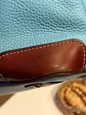 Dooney & Bourke pebbled leather hobo shoulder bag thumbnail 9