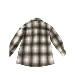 Bagatelle Collection Plaid‎ Shacket XS Brown Purple Button Up Cabincore Jacket thumbnail 10