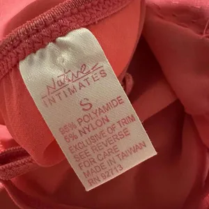 Native Intimates Beaded Neck Pink Lingerie Slip Dress Nightie Y2K Style NWT thumbnail 6