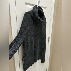 Lauren Ralph Lauren Cashmere Silk Blend Luxe Metallic Sweater XL thumbnail 9