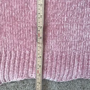 Altar'd State pink chenille sweater Sz Medium thumbnail 11