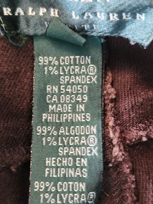 Lauren Ralph Lauren Brown Straight Leg Jeans Size 12 Petite thumbnail 10