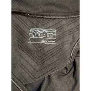 Patagonia Black Racerback Performance Tank Top Women's Large Athletic thumbnail 4