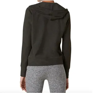 Beyond Yoga Spacedye Everyday Full Zip Hoodie Heathered Darkest Night Sz Medium thumbnail 3