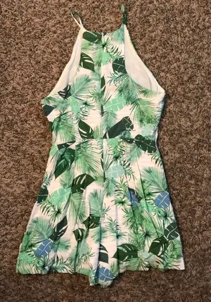 DO+BE leaf floral romper thumbnail 10