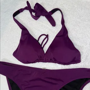 Victoria's Secret Purple Bikini thumbnail 2
