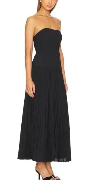 Acler Bristol Midi dress Us4 Black Size 4 thumbnail 2