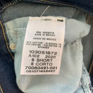 Lee Womens‎ Jeans Relaxed Fit Straight Leg Mid Rise Blue Denim Size 8 Short thumbnail 4