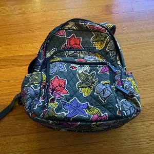 Vera Bradley Multicolor Floral Quilted Backpack thumbnail 2