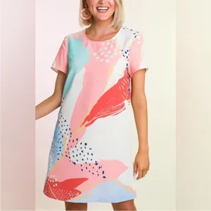 Minkpink Calm Bliss Shift Dress‎ Sz L thumbnail 3