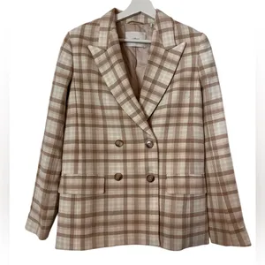 WILFRED Plaid Double Breasted Blazer thumbnail 2