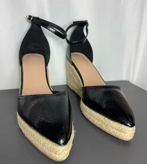 Black Espadrille Wedge Pointed thumbnail 1